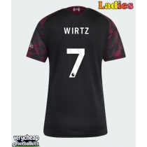 Liverpool Florian Wirtz #7 Replica Third Shirt Ladies 2026-27 Short Sleeve